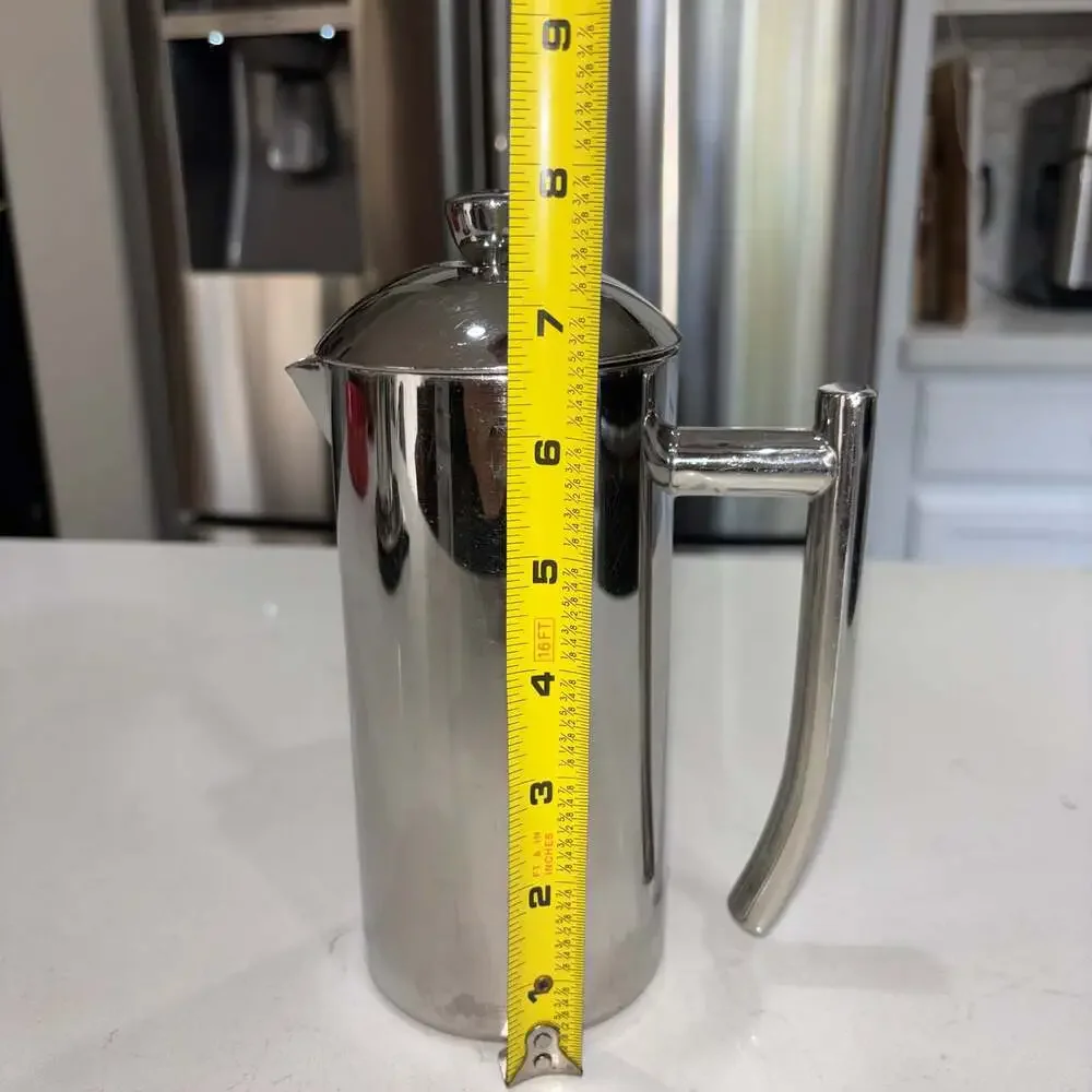 Frieling Stainless Steel Polished Mirror Finish French Press #0102